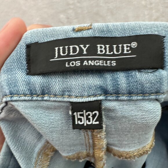 Judy Blue Jeans Womens 15/32 Blue Skinny Fit Pullon Stretch High Rise - Picture 2 of 12